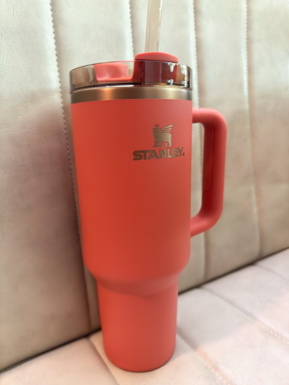 NW Stanley Quencher 2.0 Flowstate in Pumpkin Spice 40oz - Picture 4 of 4